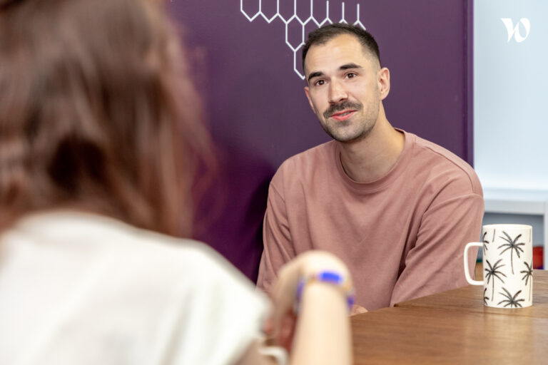 Photo bureaux Lyon - Tournage Welcome to the Jungle juillet 2023